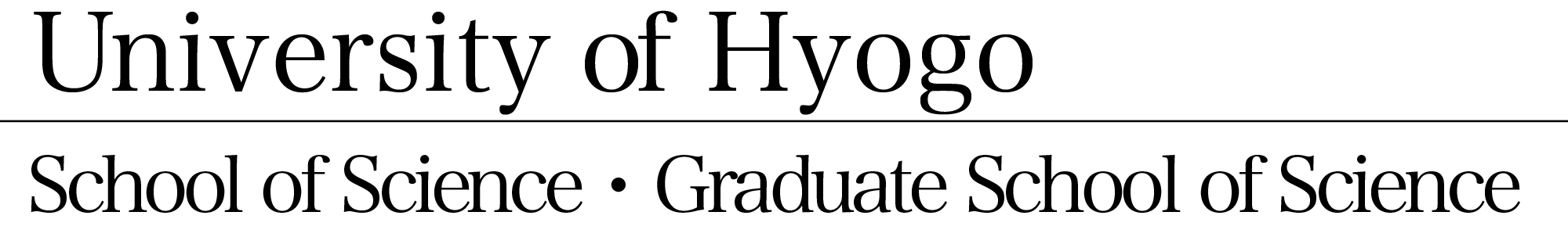 University of Hyogo School of Science