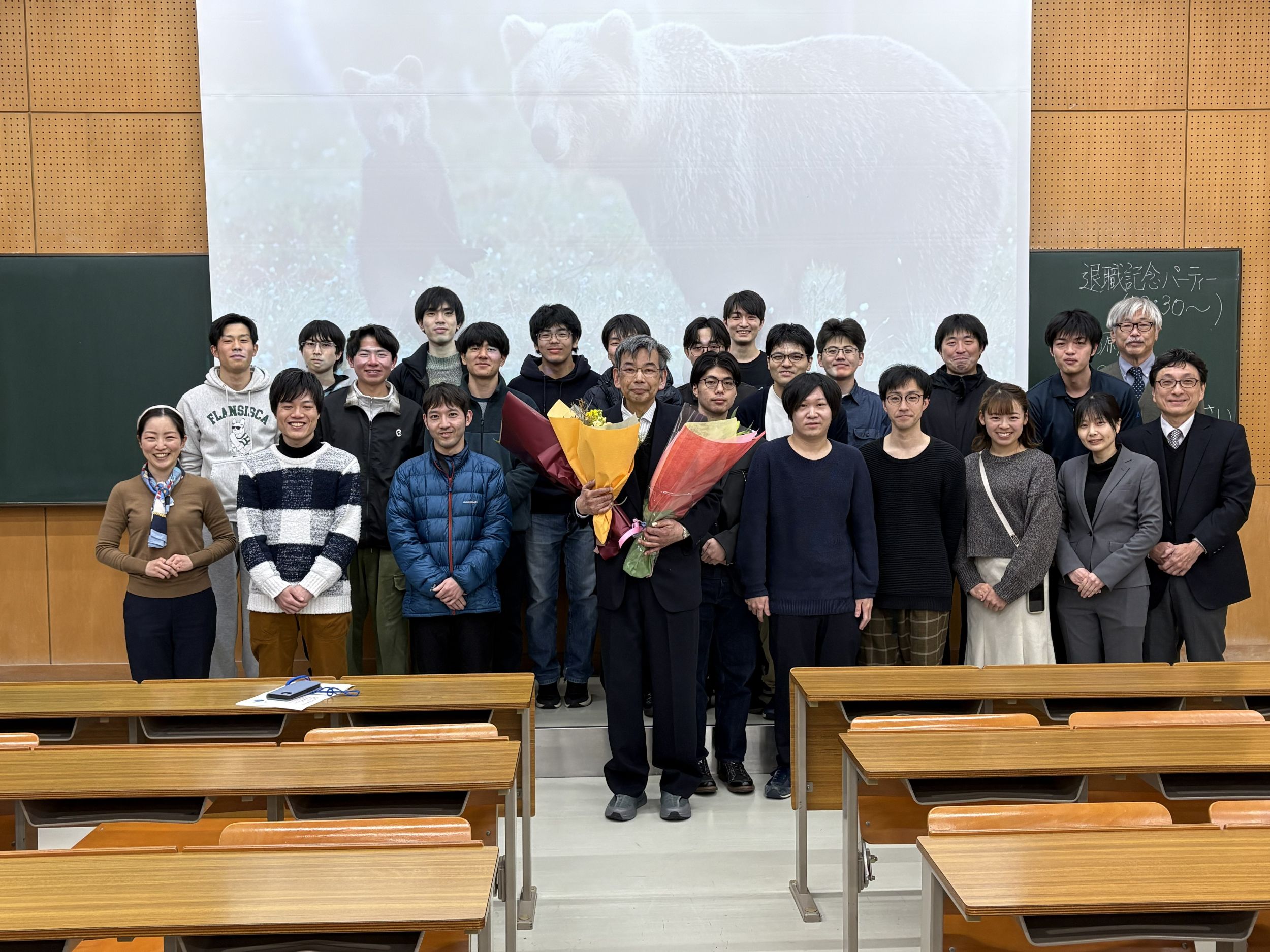 小澤先生　最終講義　集合写真