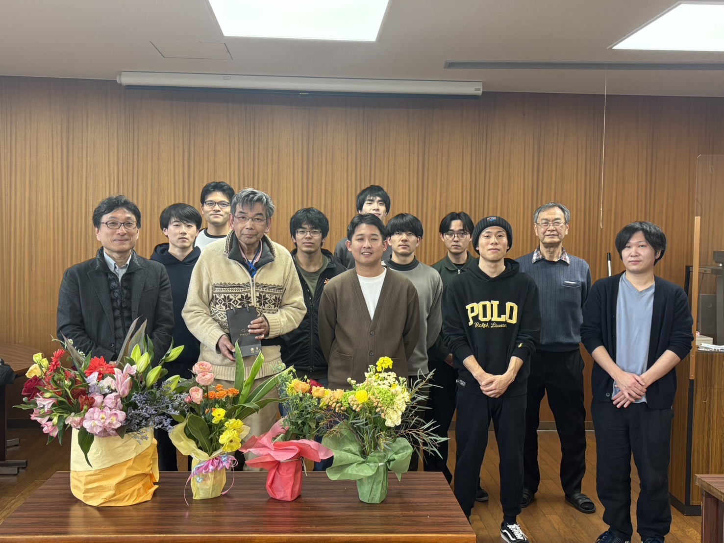 小澤先生　茶話会　集合写真