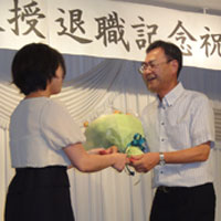 鳥海幸四郎先生退職記念祝賀会
