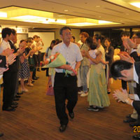 Retire Party for prof. Toriumi