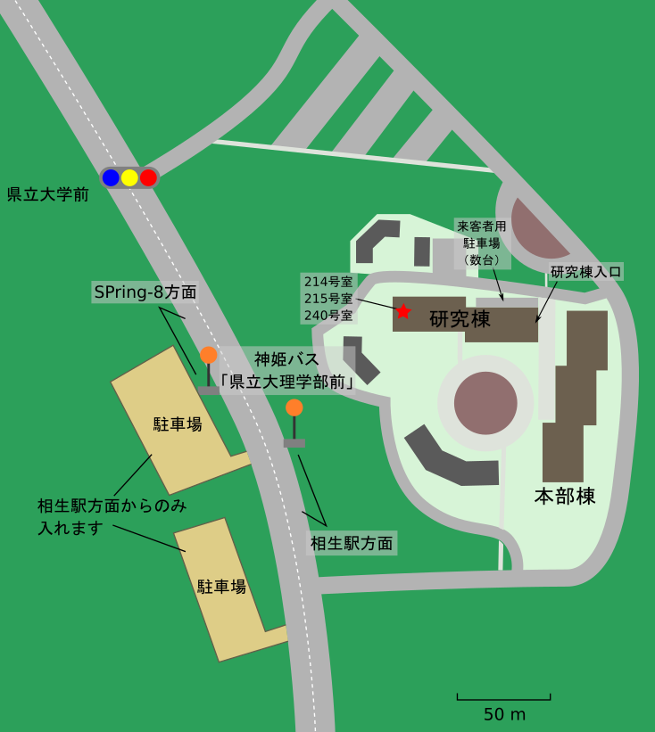 大学構内図